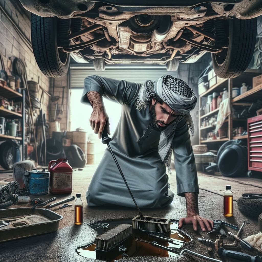The Art of Oil Changing: Screwdrivers, Spills