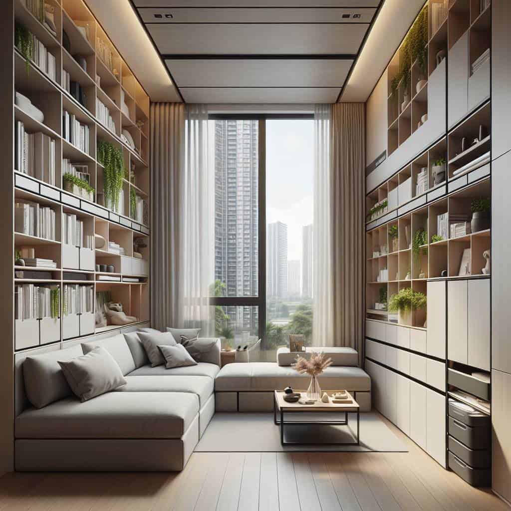 Storage Hacks: Multifunctional Furniture in Apartment