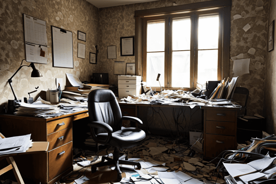 Physical clutter and mental anxiety linked