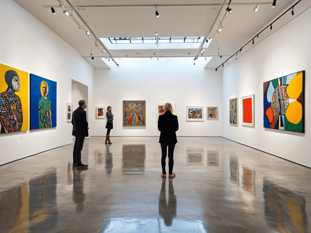 Art Galleries Unveiled exhibit