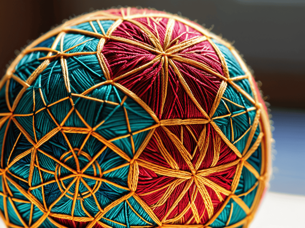 Mastering Temari Ball Embroidery techniques