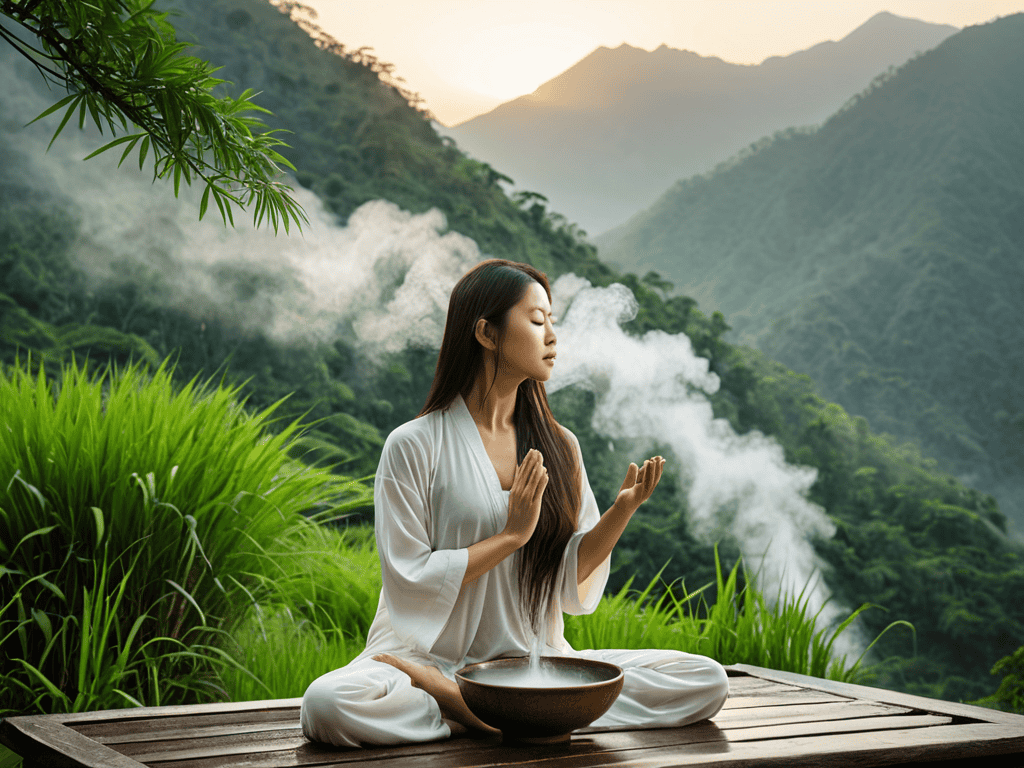 Nourishing Tresses With Rice Water