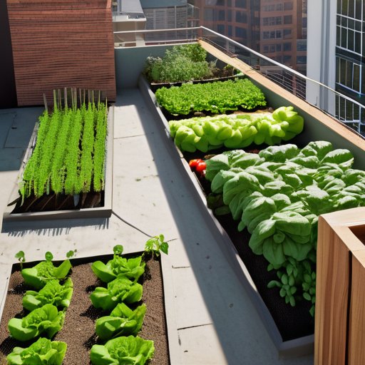 Harvesting Hope: A Mindful Closing rooftop garden