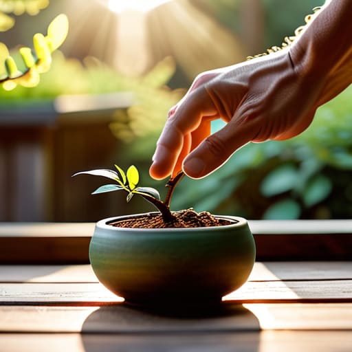 Cultivating Your Financial Garden with discipline.